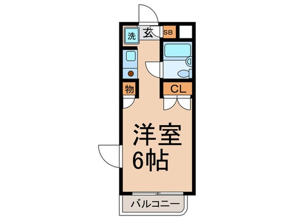 サンパレス中野(304)の物件間取画像